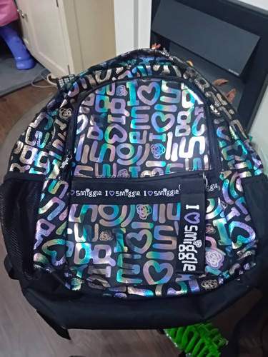 Smiggle heart black - smiggle,