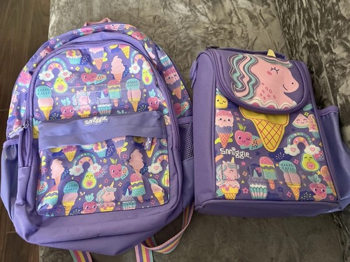 Smiggle backpack and - and, lunch