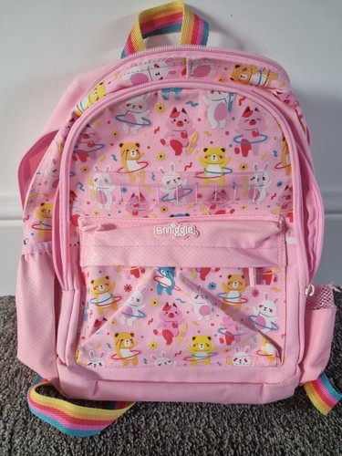 Girls pink smiggle backpack - pink,