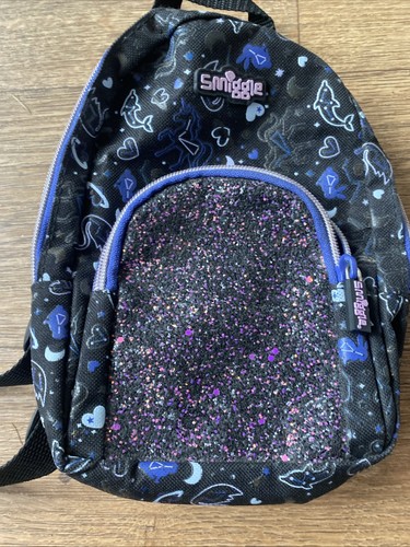 Smiggle backpack mini black - smiggle,