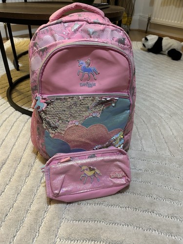 Smiggle backpack pencil box - backpack,