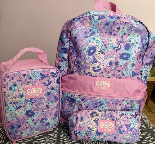 Smiggle giggle backpack set - smiggle,